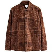 Next Hemdjacke Hemdjacke im Bandana-Stil (1-St)