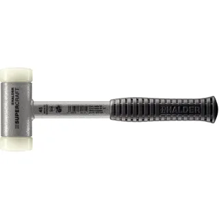 HALDER SUPERCRAFT - Schonhammer rückschlagfrei mit bruchsicherem Stahlrohrstiel, Nylon - 3377.045