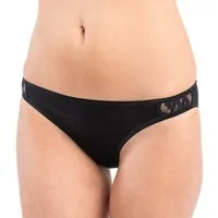 HERMKO Slip 503270 Baumwolle/Elastan Mini Slip mit schöner seitlichen Spitze
