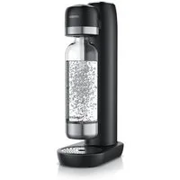 Arendo Wassersprudler Soda Streamer mit 1000 ml Flasche, kompatibel mit 60 l CO2 Zylindern, (Set, 2-tlg., Soda Maker, PET-Flasche), Soda Maker mit Wasserflasche, BPA-frei, fein dosierbar, Carbonator