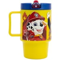 PAW PATROL Isolierflasche Trinkbecher 530 ml Kinder Mug mit Auslaufschutz mit Klappöffnung