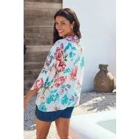 Next Blusenkimono Kurzer Kimono-Überwurf (1-tlg)