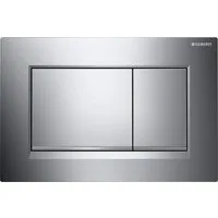 GEBERIT Betätigungsplatten Sigma 30 für 2-Mengen-Spülung hochglanz-verchromt 115883KH1