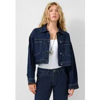 QS Funktionsjacke Indoor-Jacke Denimjacke