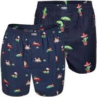 HAPPY SHORTS Boxershorts 2er Pack Happy Shorts X Herren Boxershorts, mit Suspense viele Designs (1-St)