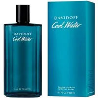 DAVIDOFF Eau de Parfum Cool Water Eau de Toilette 200 ml – aromatisch-aquatischer Herrenduft, mit Minze, Lavendel & maritimen Noten – klassisches Eau de Toilette