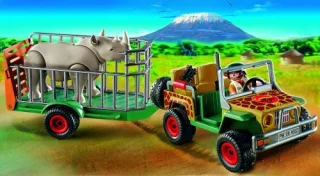 Playmobil 4832 - Rangerfahrzeug mit Nashorn