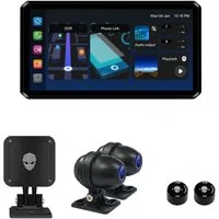 FC-Moto M2 Pro Ultimate Bundle Motorrad Multimediasystem Motorrad-Navigationsgerät (Wasserdicht wasserdichte)