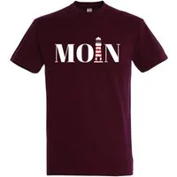 Youth Designz T-Shirt Moin Leuchtturm Herren Shirt mit trendigem Frontprint