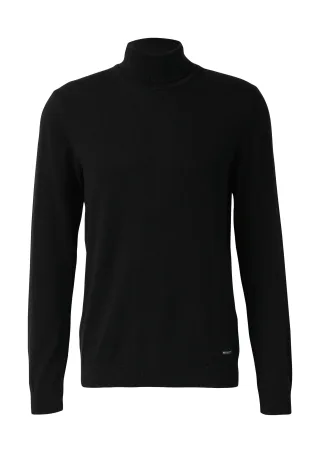 s.Oliver - Strickpullover schwarz - Gr. - 3XL