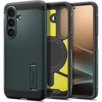 Spigen Handyhülle Hülle für Samsung Galaxy S26 Case Magsafe Schutzhülle Robust 6,3 Zoll, Military-Grade Fallschutz, Integrierter Magnetring, Kickstand