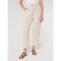 Apricot Palazzohose Palazzo Hose (1-tlg) aus Leinen