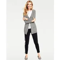 heine Strickjacke Feinstrickjacke Langarm Feinstrick