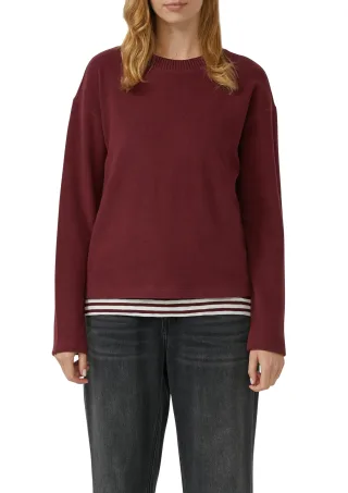 s.Oliver - Sweatshirt rot - Gr. - 34