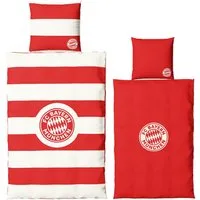 FC Bayern München Bettwäsche FC Bayern München Bettwäsche Rot / Weiß