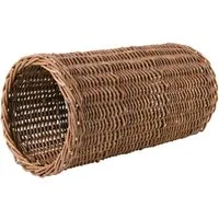 TRIXIE Kleintiertunnel Weidentunnel - diverse - ø 20 × 38 cm, 100 % Naturmaterialien, Weide