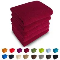 MatratzenL.A.B® Duschtücher 70x140 cm Rimini 500 g/m² Blauer Schwan®, 100% Baumwolle (Duschtücher), Badetücher, Frotee, 23 Farben, mit Aufhänger, einzeln verpackt