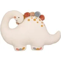 Atmosphera Créateur d'intérieur Dekokissen Dekokissen mit Pompons DINO, Ø 38 cm