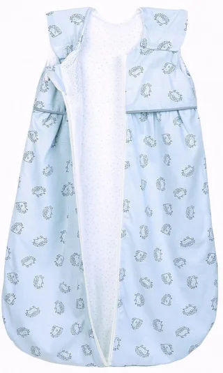 Odenwälder Jersey-Schlafsack Anni light 70 cm Igel grey