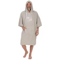 Wewo fashion Badeponcho 3030, Midilänge, Frottier, Kapuze, Oversize