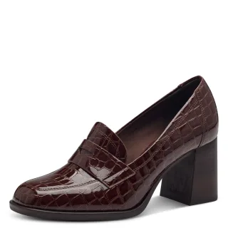 Tamaris - Da.-Slipper brown croco - Gr. - 40