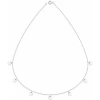 ALEXANDER YORK Kette mit Anhänger PLÄTTCHEN, 925 Sterling Silber