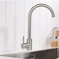 ZMH Waschtischarmatur 3 Stile Edelstahl Mischbatterie 360° Schwenkbar für Küche Schwenkbar für Küche