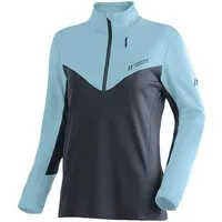 Maier Sports Rollkragenpullover Evii Damen Midlayer, warmes und schnelltrocknendes Fleece