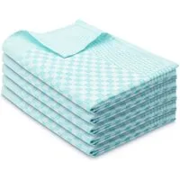 ZOLLNER Geschirrtuch, (Spar-Set, 5-tlg), 46 x 70 cm, 100% Baumwolle, vom Hotelwäschespezialisten