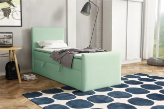 Boxspringbett Schlafzimmerbett NICOLO 80x200cm in div. Farbvarianten