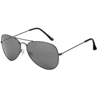BEZLIT Eyewear Pilotenbrille Herren Piloten Sonnenbrille mit Metallrahmen (1-St) mit schwarzen Linsen