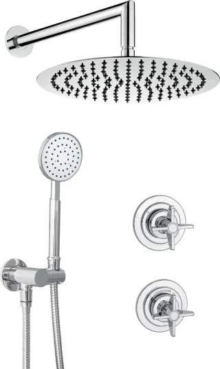 Neuesbad Serie 400 Unterputz Dusch-Set, chrom NB1DENAC_09QT1