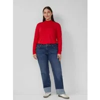 s.Oliver Regular-fit-Jeans Jeans-Hose Jeans / Straight Fit / Mid Rise / Straight Leg / Aufschlag