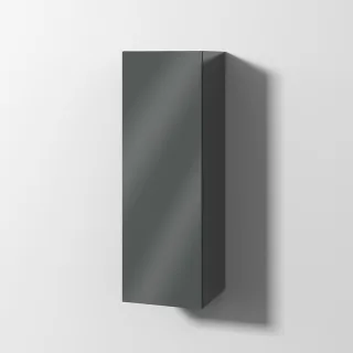 Sanipa Cubes Regalmodul mit 1 Tür, Anthrazit-Glanz, CT12279 CT12279