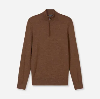 OLYMP - OLYMP Casual Strick braun - Gr. - M