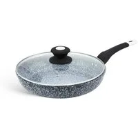 Edenberg Bratpfanne Keramikpfannen Pfanne Bratpfanne mit Keramik-Granit-Beschichtung, Aluminiumguss (16 cm, 18 cm, 20 cm, 22 cm, 26 cm, 28 cm und 30 cm, 2-tlg., Die beste Geschenkidee für jeden Anlass. Hochwertig)