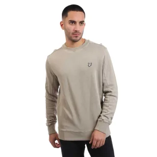 Lyle & Scott - Sweatshirt für Herren, Rundhalsausschnitt, Gefärbt (Beige)