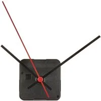 TFA Dostmann Wanduhr TFA 60.3060.01 Analoges Uhrwerk mit Uhrzeigerset Basteluhrwerk geräuscharm