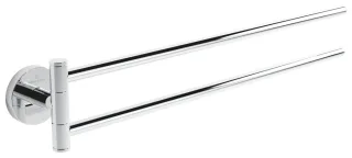 Villeroy & Boch Handtuchhalter zweiarmig Elements - Tender 53x427x80mm Chrom TVA15103800061