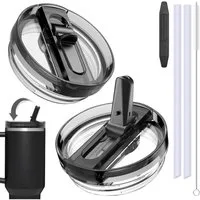 COFI 1453 Trinkflasche Ersatzdeckel 2er Set kompatibel mit Stanley Cup 30 und 40 oz