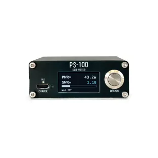 PS100 Digital RF Power Standing Wave Meter Tester 0-100W HF Shortwave Amateur Radio Detector HAM Radio Tester PEP Peak H