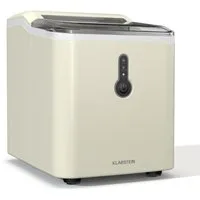 Klarstein Eiswürfelmaschine ChillOut Eiswürfelmaschine 12 kg/24h 9 Würfel/8 Minuten 120W 1,5L Tank, Bullet-Eis Eismaschine elektrisch 9 Würfel & Bar-Tauglichkeit