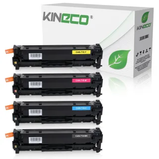 4 Toner kompatibel zu Canon Cartridge 718 XL