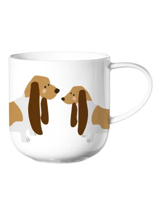 Henkelbecher COPPA Basset Hund