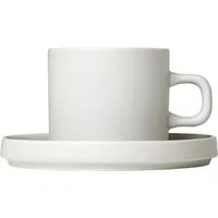 blomus Tasse PILAR, 4-tlg., Keramik, für Kaffee, 4-teilig
