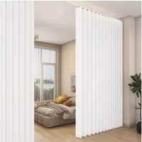 Sunicol Vorhang Wasserdicht Raumteiler Vorhang, Sichtschutzvorhang für Schlafzimmer, Extra breite Wärmeisolierend Trennwand Sichtschutz Fenstervorhänge