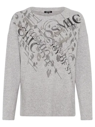 Olsen - Sweatshirt Long Sleeves misty grey mel. - Gr. - 34