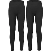 Ladeheid Funktionsunterhose 2er Pack Lange Unterhosen Kinder Jungen für Winter Sport LA40-259 (1-St)