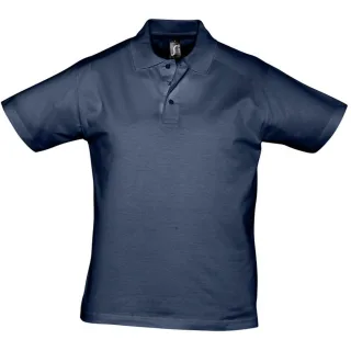 SOLS Herren Prescott Jersey Kurzarm-Poloshirt (French Navy)