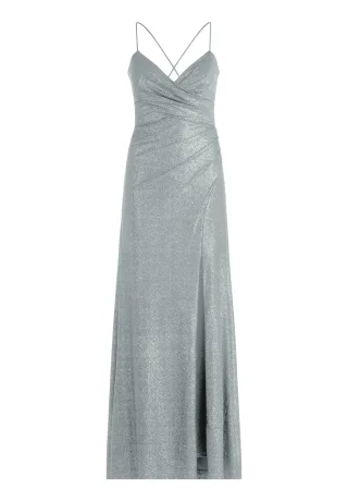 VM by Vera Mont - Abendkleid blue/silver - Gr. - 38